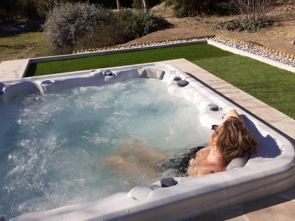 Parfums De Provence "Le Lavandin" Piscine Chauffee & Spa Vaison-la-Romaine Exterior photo